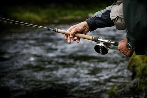 Casting fishing rod in margaree river cape breton 2021 11 13 03 27 54 utc