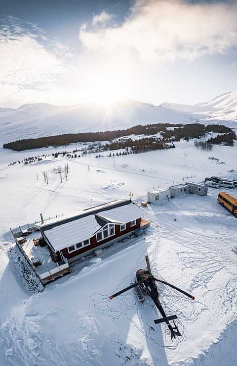 Barn the heli base