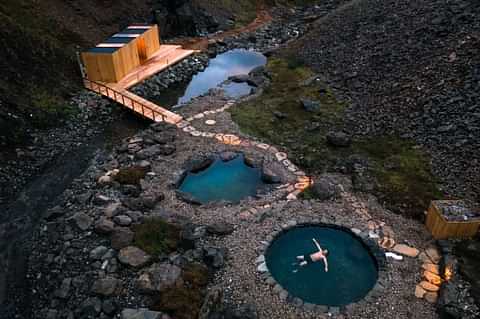 Husafell Canyon Bath