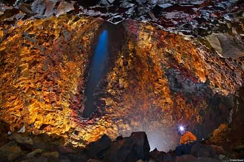 Inside the Volcano Stunning View Inside