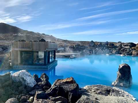 Bathing Myvatn