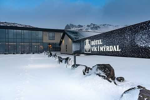 Hotel Vík í Mýrdal entrance