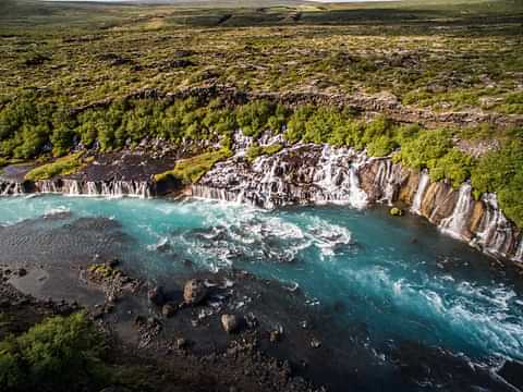 Hraunfoss Waterfall Hotel Husafell