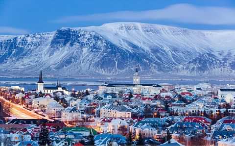 Reykjavik winter