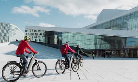 Oslo Bike Tour Opera House