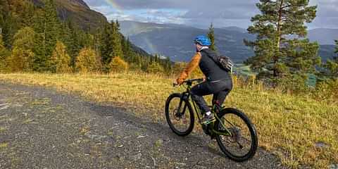 Biking in Voss