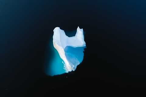 857 aerial view of large glacier and iceberg 2021 09 01 00 35 36 utc