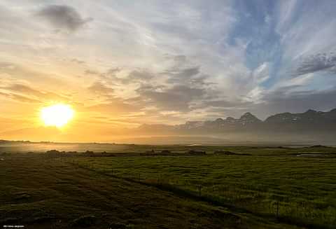 Breiðdalur - Sunset