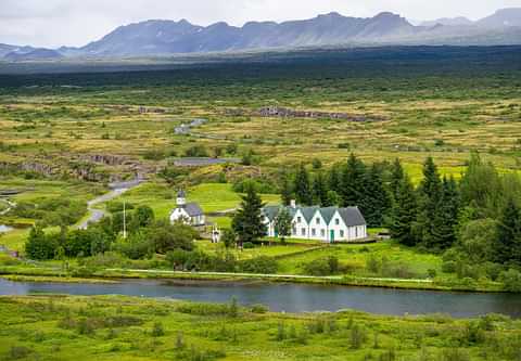 Þingvellir - Church