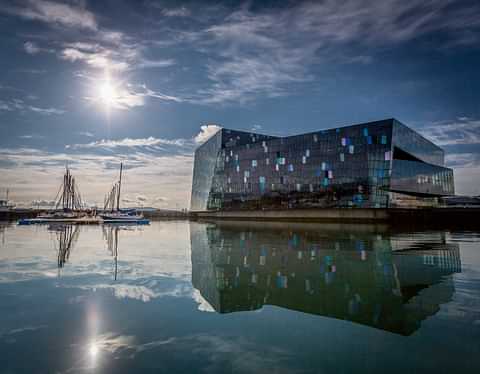 Reykjavík Harpa In The Summertime