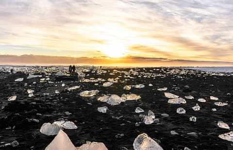 Diamond Beach - Sunset