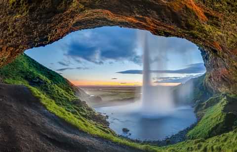 Seljalandsfoss - Sunset