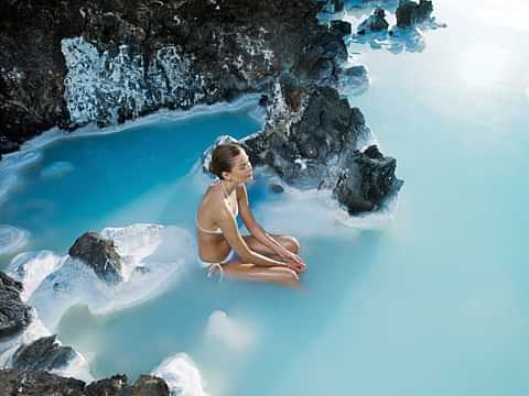 Blue Lagoon realxing